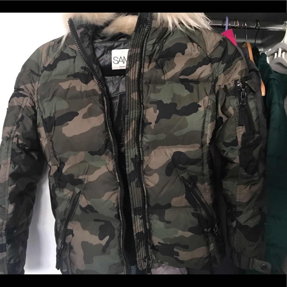 Girls camo jacket